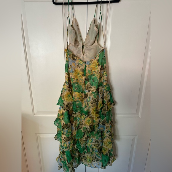 ASTR The Label Women's Green Multi Aneira Dress Size S - Picture 11 of 12